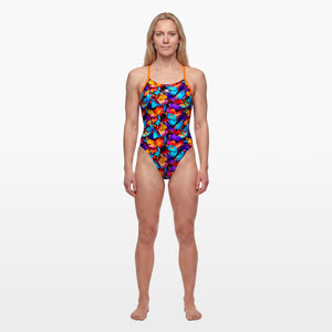 Turbo Women's Swimsuit Sirene Tante Farfalle