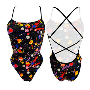 Turbo Women's Swimsuit Sirene Cosmic Paint