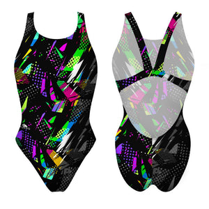 Turbo Women's Wide Strap Swimsuit Fury Vector