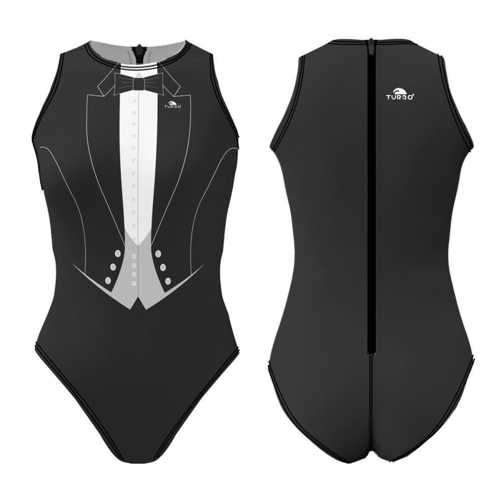 TURBO Women's Comfort Water Polo Swimsuit- Tux