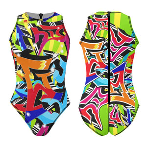 TURBO Women's Comfort Water Polo Swimsuit- Retro