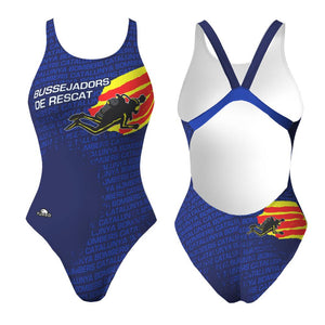 Turbo Women's Wide Strap Swimsuit Bussejadors De Rescat Catalunya