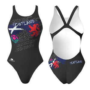 Turbo Women's Wide Strap Swimsuit Scotland