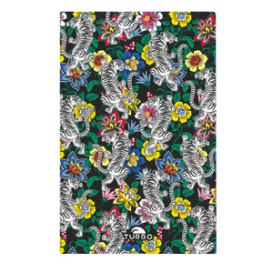 Towel-Flowers And Tigers