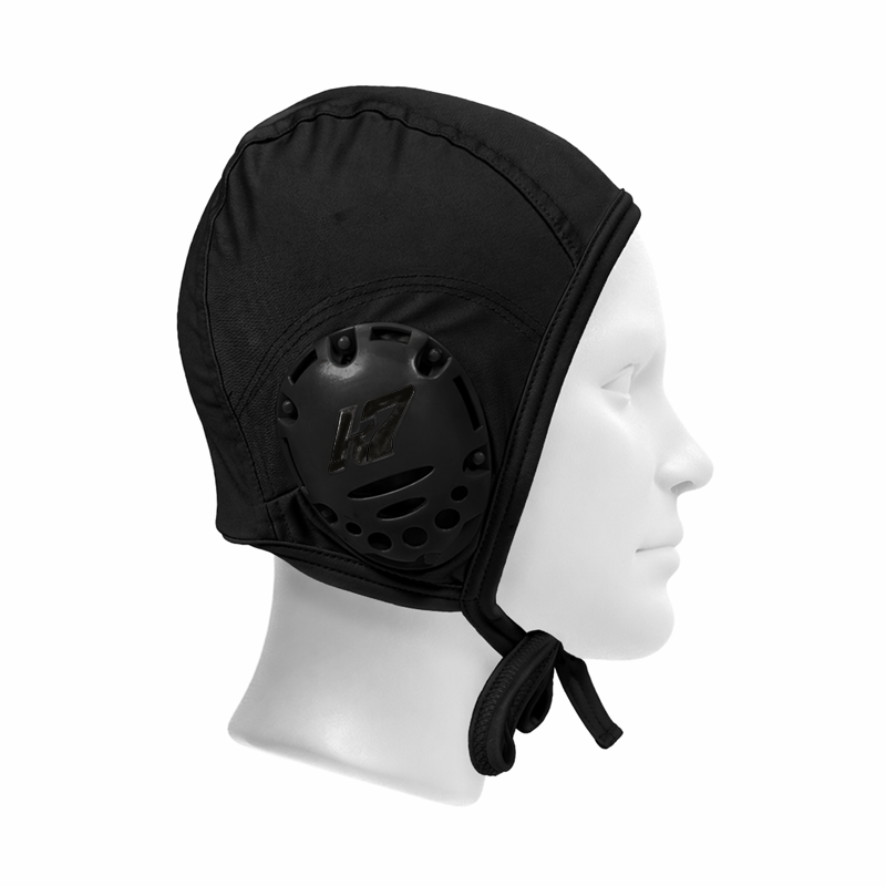 KAP7 Practice Water Polo Caps - No Numbers - Black
