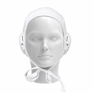 KAP7 Practice Water Polo Caps - No Numbers - White