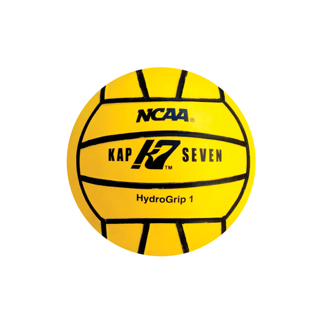 KAP7 Yellow HYDROGRIP Water Polo Ball - SIZE 1