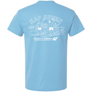 KAP7 California Surf Sky Blue T-Shirt