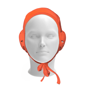KAP7 Standard Water Polo Cap Set with 3 Numbers - Orange