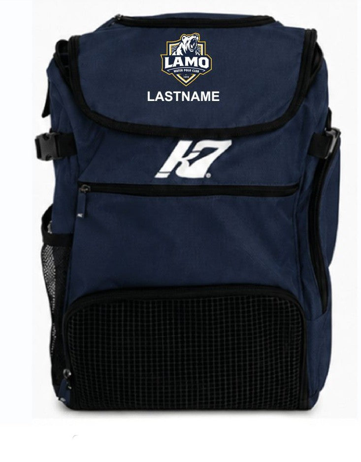 Lamorinda WPC Team Store - Lamorinda Hydrus Pro Backpack With Last Name Embroidery