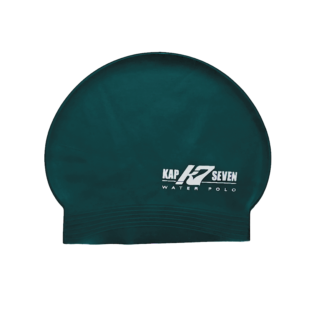 KAP7 Latex Swim Cap Hunter Green
