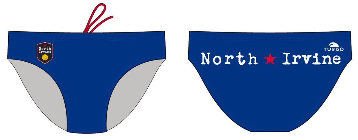 North Irvine WPC Team Store - North Irvine Water Polo Club Blue Brief