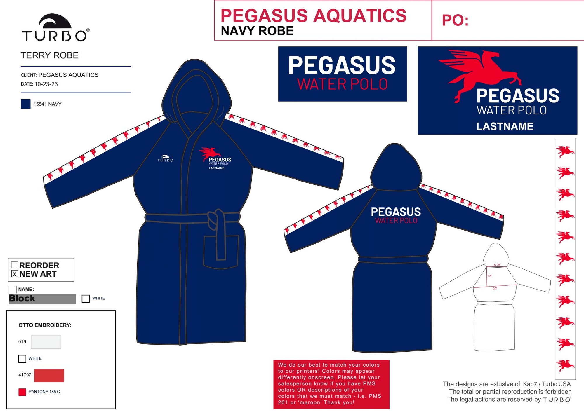 Pegasus WPA Team Store Team Store - Robe