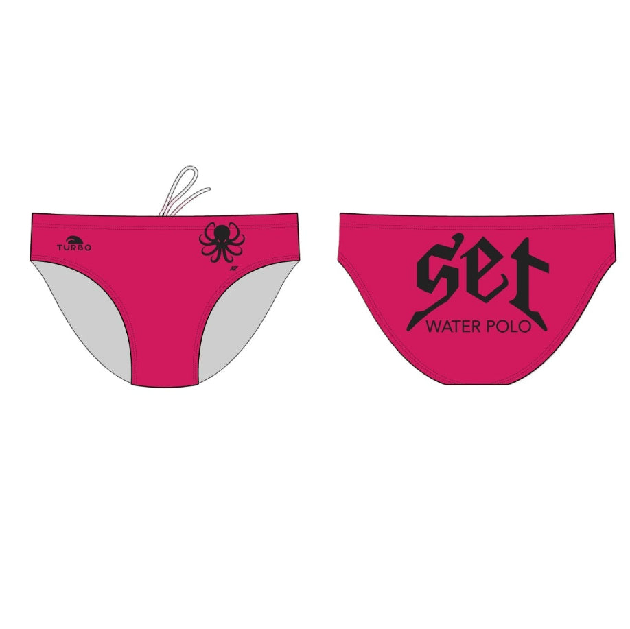 SET Aquatics Men's Hot Pink Brief