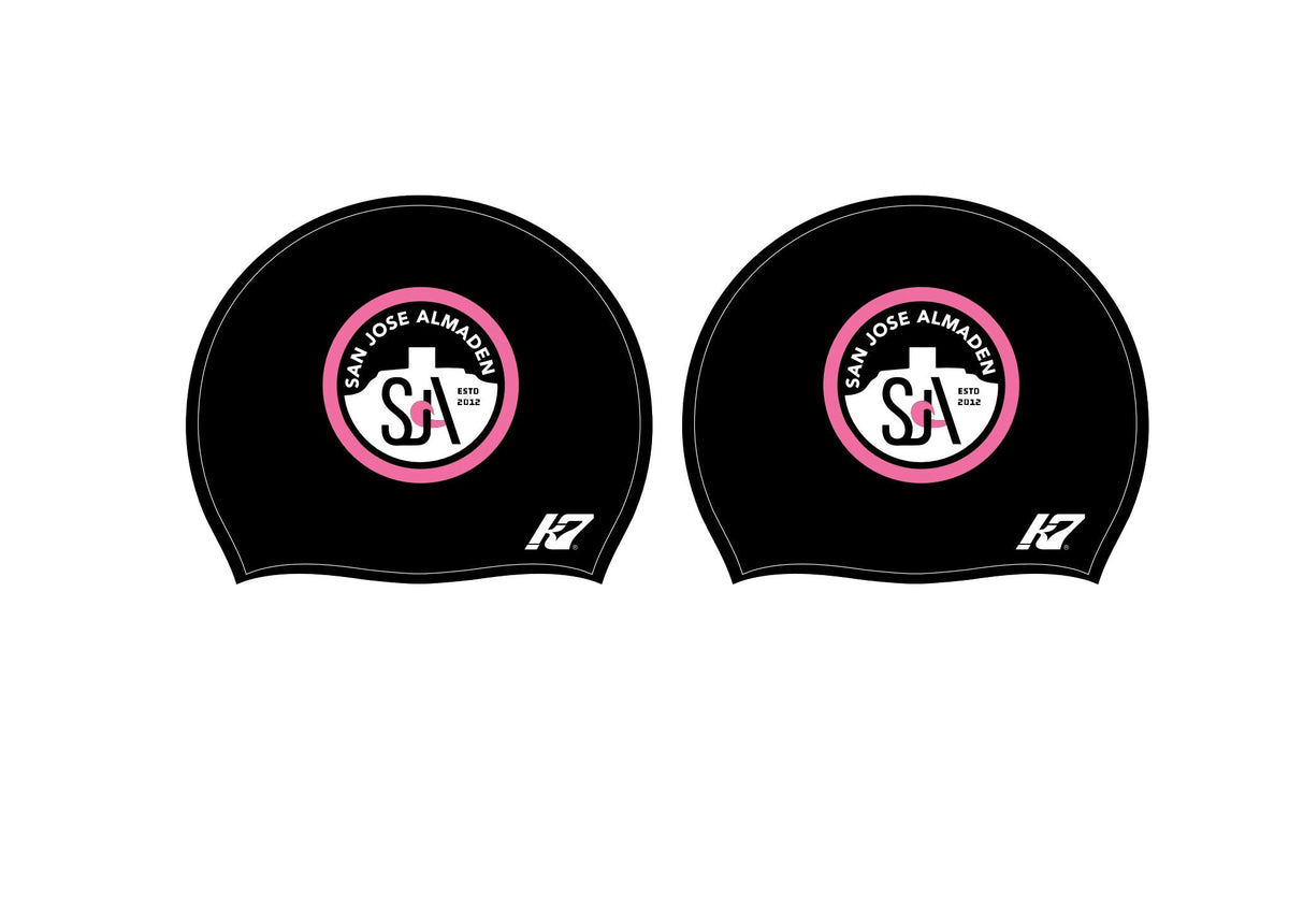 San Jose Almaden WPC Team Store - BLACK, WHITE and RED Latex Caps
