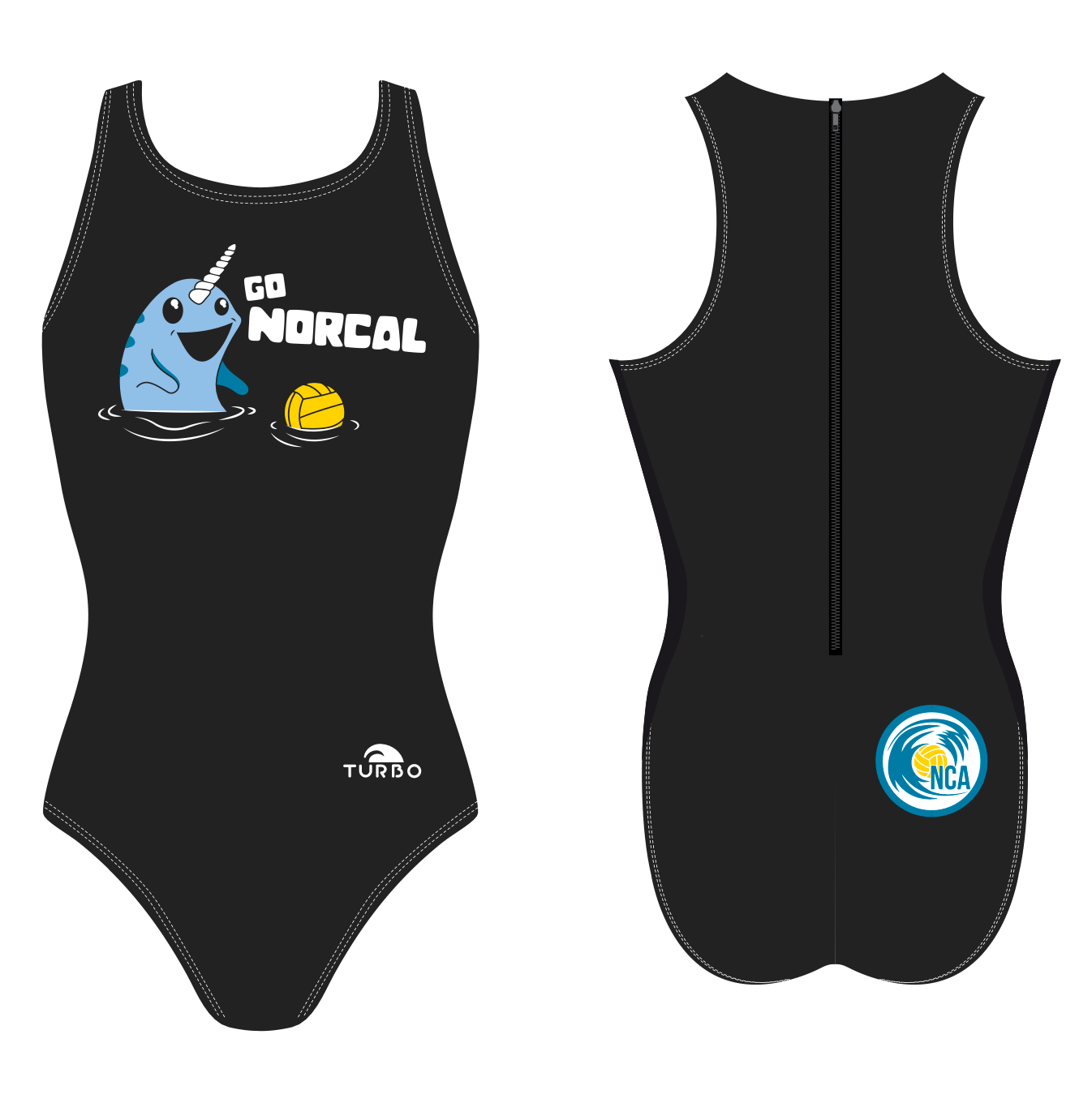 Norcal Aquatics - Team Store - Practice Suit