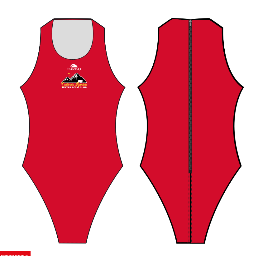 Cal Republic - Womens Comfort Water Polo Suit