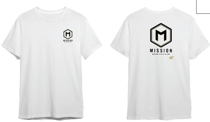 Mission Water Polo White T-Shirt