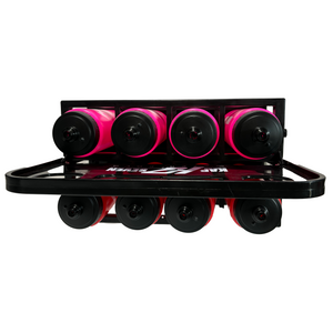 KAP7 Black Folding Water Bottle Carrier- Black