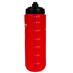 KAP7 24oz Squeeze Water Bottle- Red