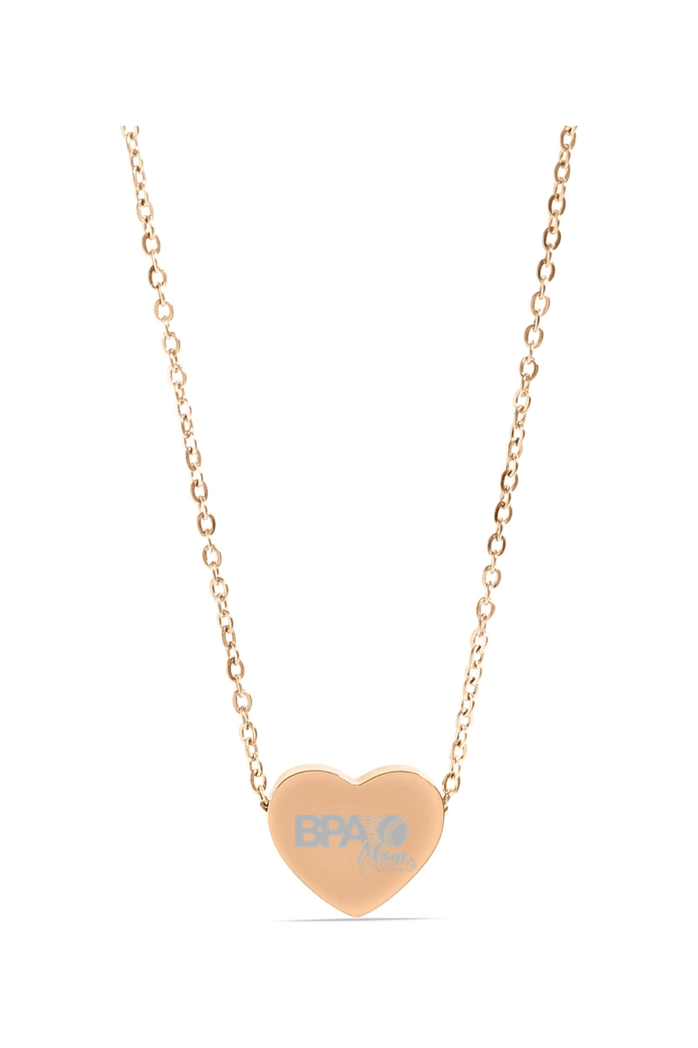 BPA Mom Heart Necklace