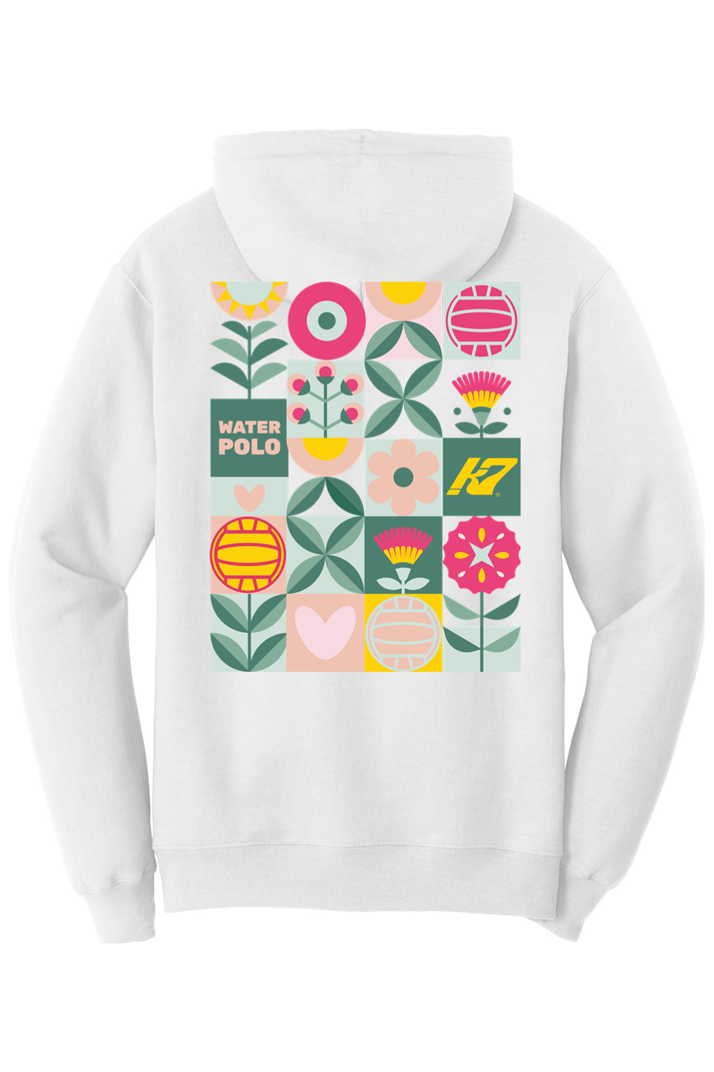 K7 Flower Ball Hooded Sweatshirt