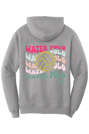 K7 Wavy Water Polo Hooded Sweatshirt