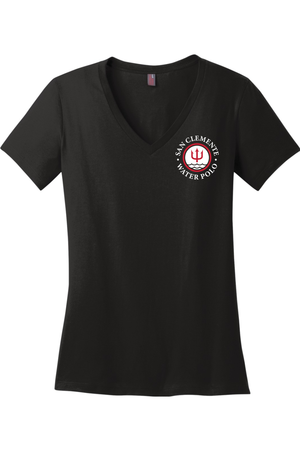 San Clemente WPC 2026 JO's District Women’s Perfect Weight V-Neck Tee