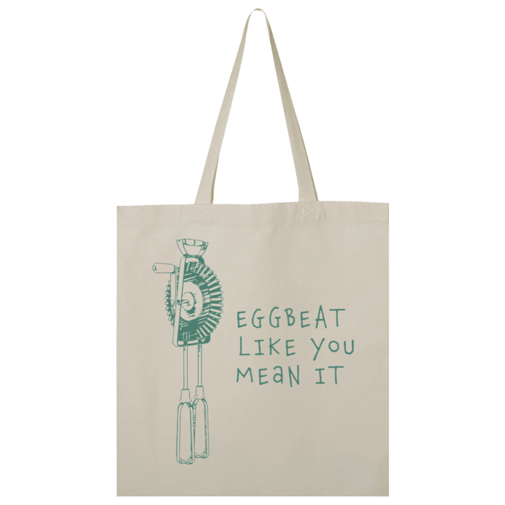 K7 "Eggbeat Like You Mean It" Tote