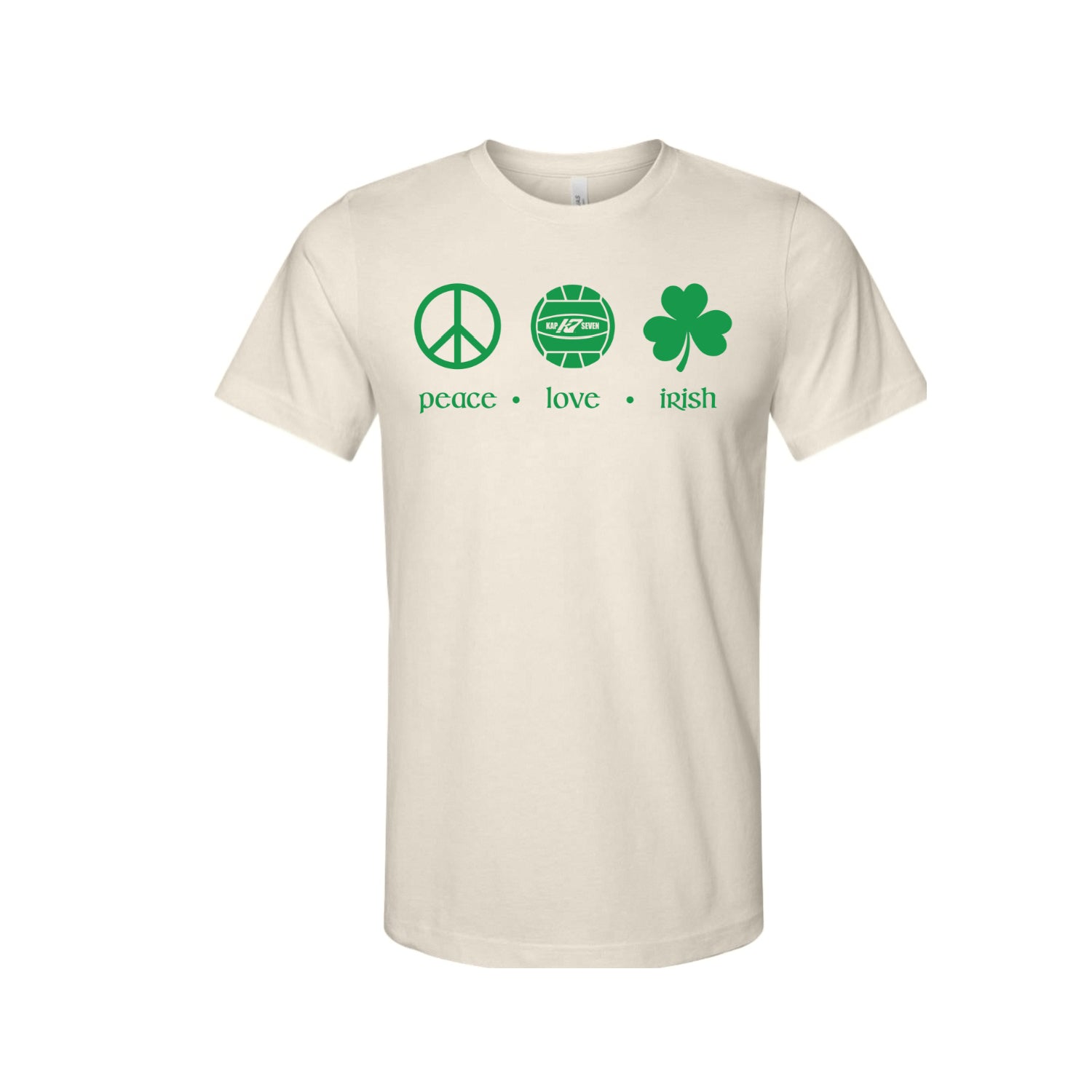 KAP7 Peace Love Irish T-Shirt