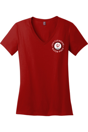 San Clemente WPC District - Women's Perfect Weight V-Neck Tee