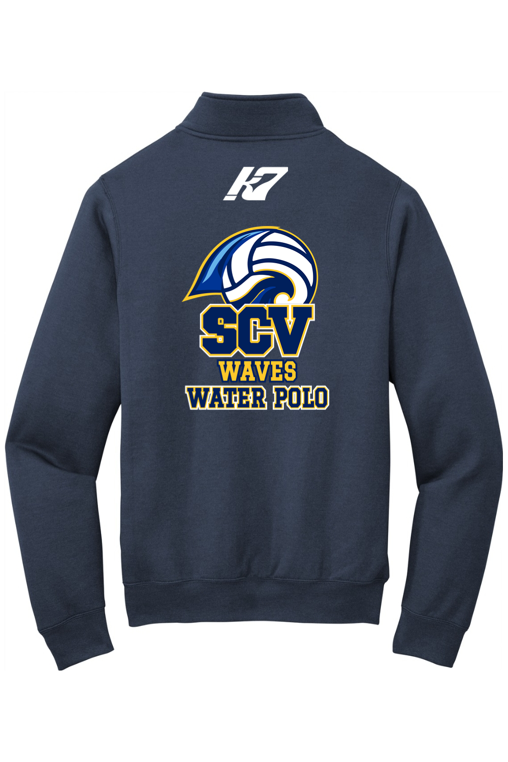 SCV Waves Fleece 1/4-Zip Sweatshirt