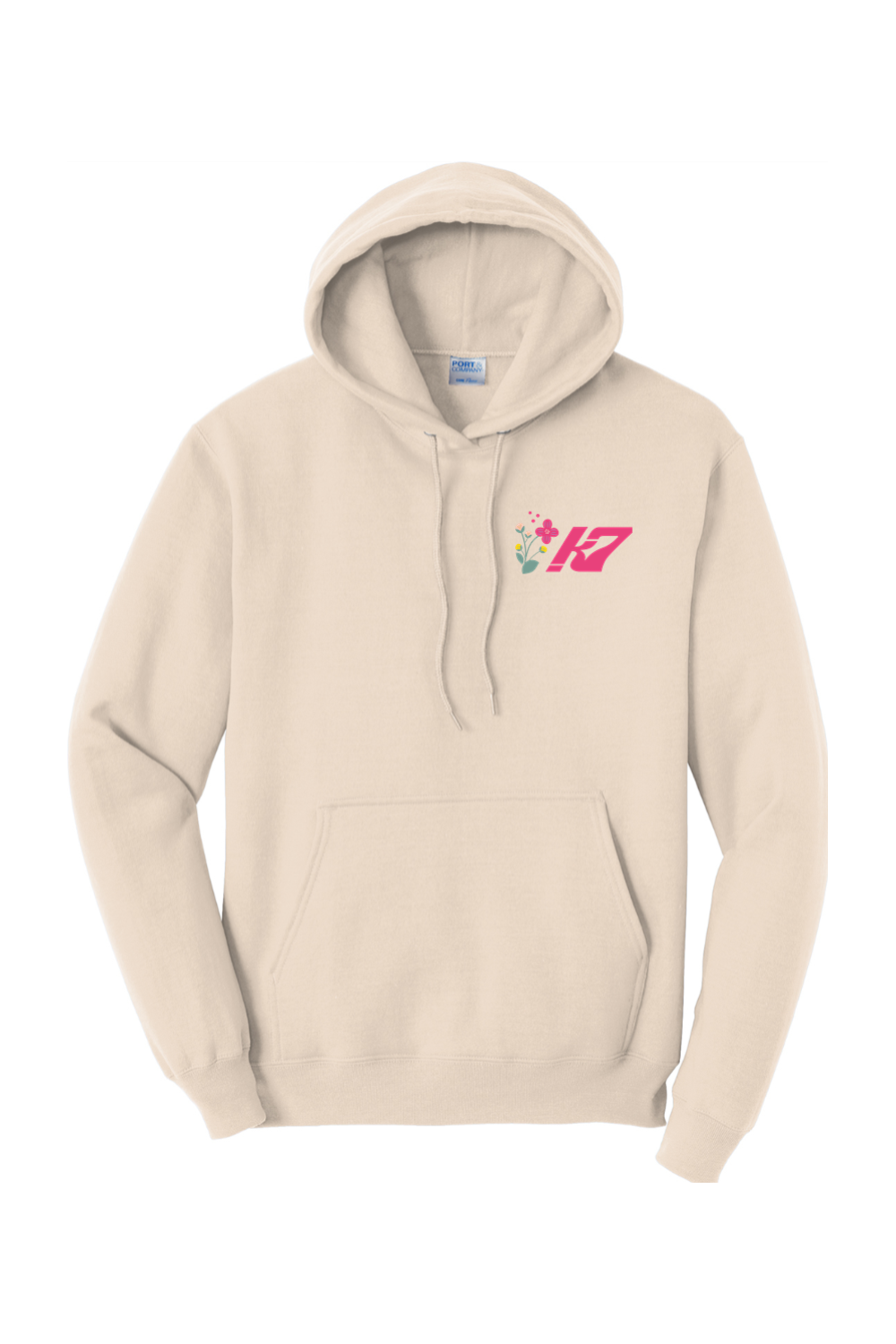 K7 Spring Flowers Hooded Sweatshirt