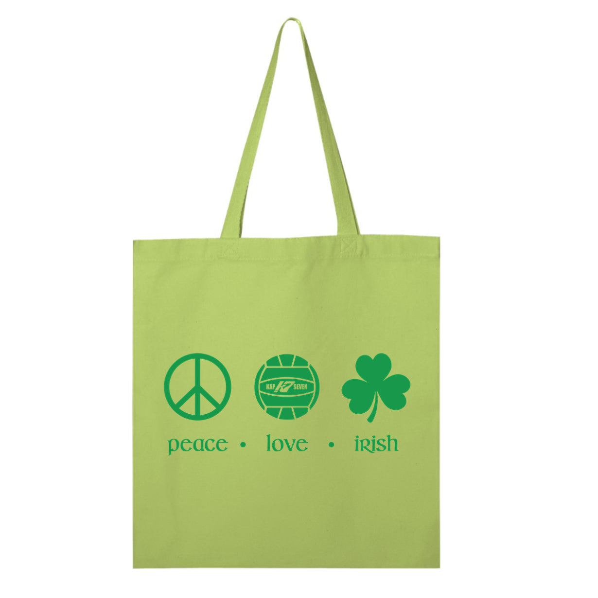 KAP7 St. Patty's Dual-Sided Tote