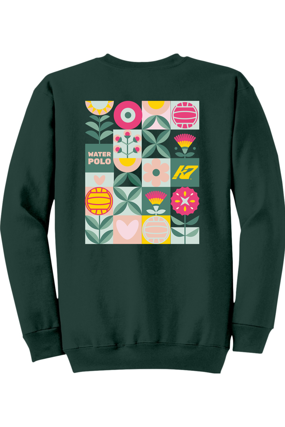 K7 Flower Ball Crewneck Sweatshirt