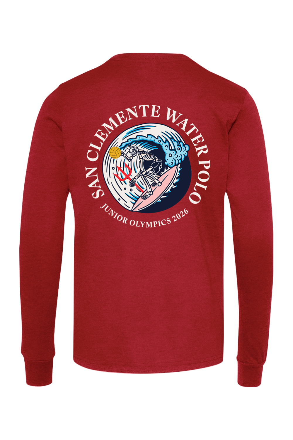 San Clemente WPC 2026 JO's BELLA+CANVAS Youth Jersey Long Sleeve Tee