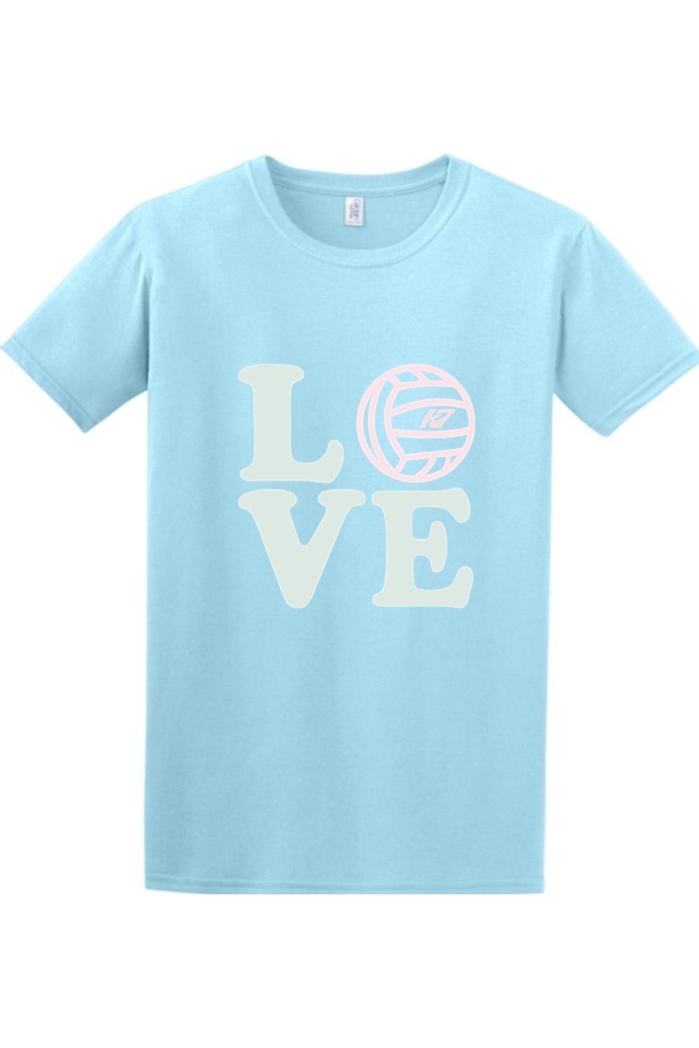 K7 Pastel "LOVE" T-Shirt