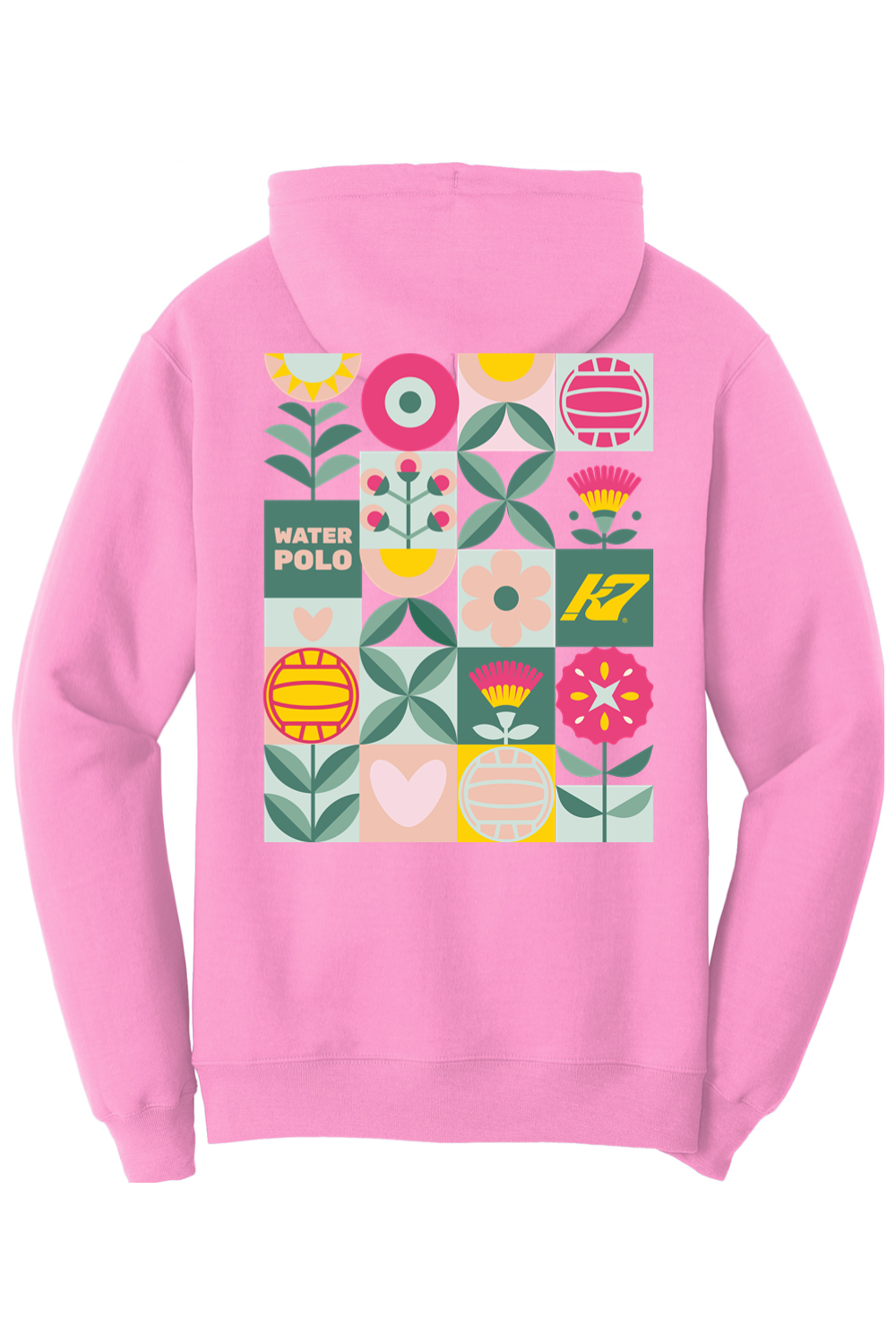 K7 Flower Ball Hooded Sweatshirt