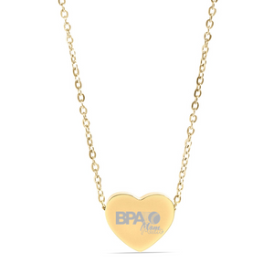 BPA Mom Heart Necklace