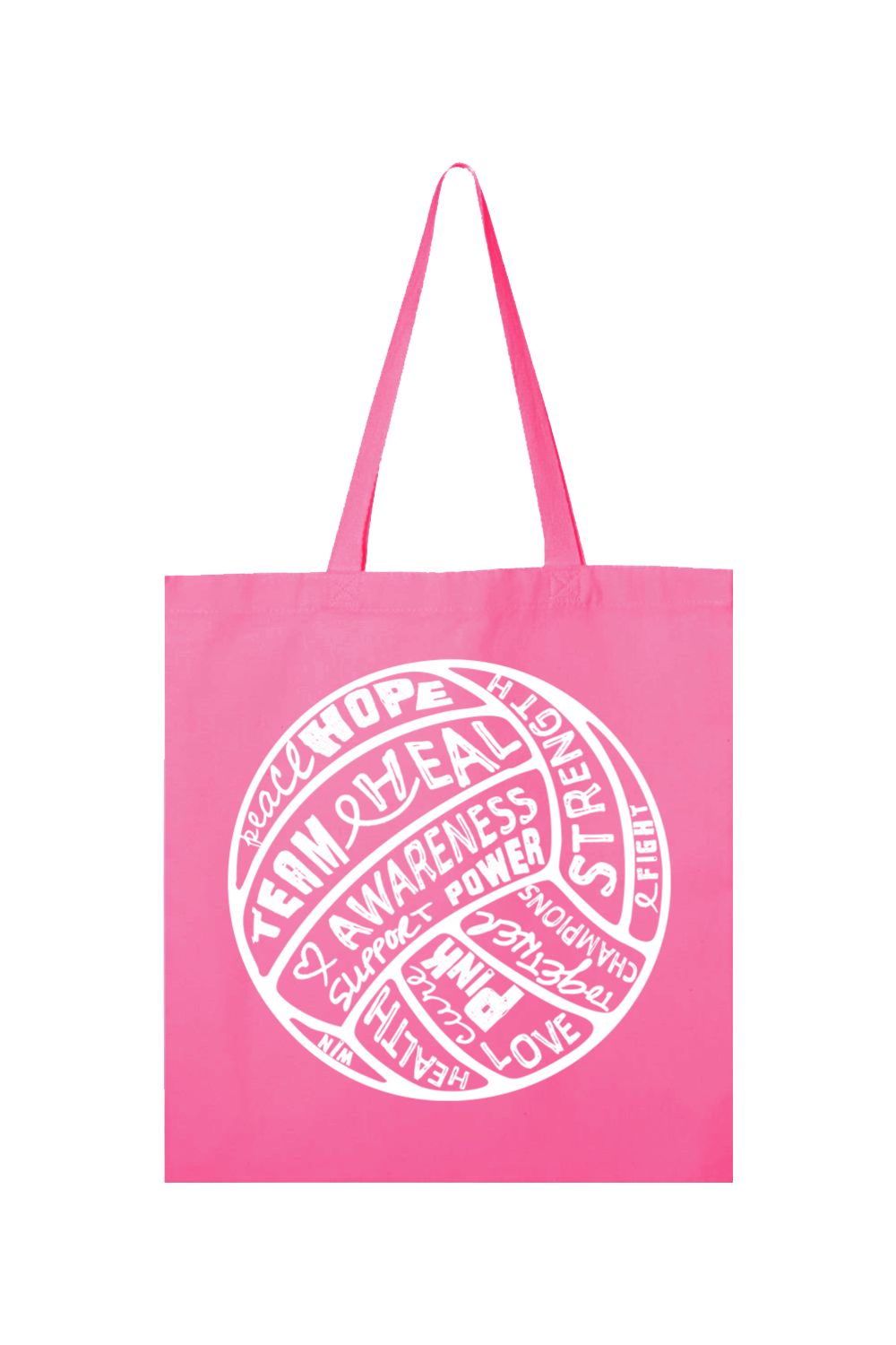 KAP7 Breast Cancer Awareness Pink Tote