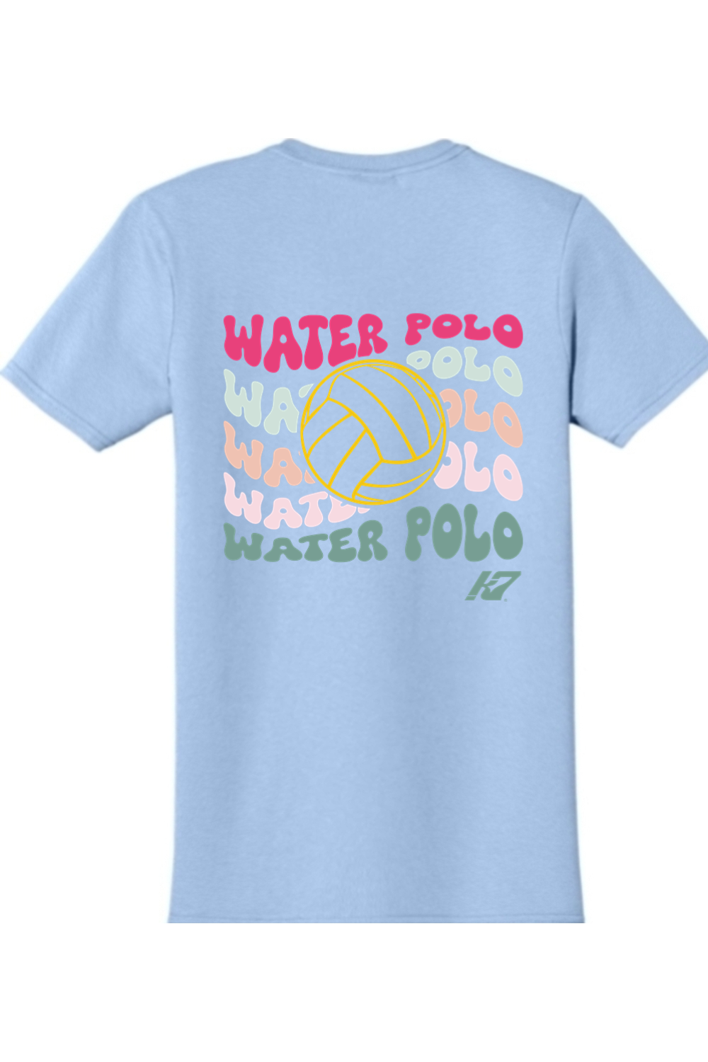 K7 Wavy Water Polo T-Shirt