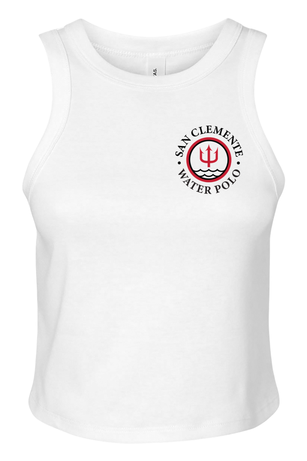 San Clemente WPC BELLA+CANVAS® Women’s Micro Rib Racer Tank