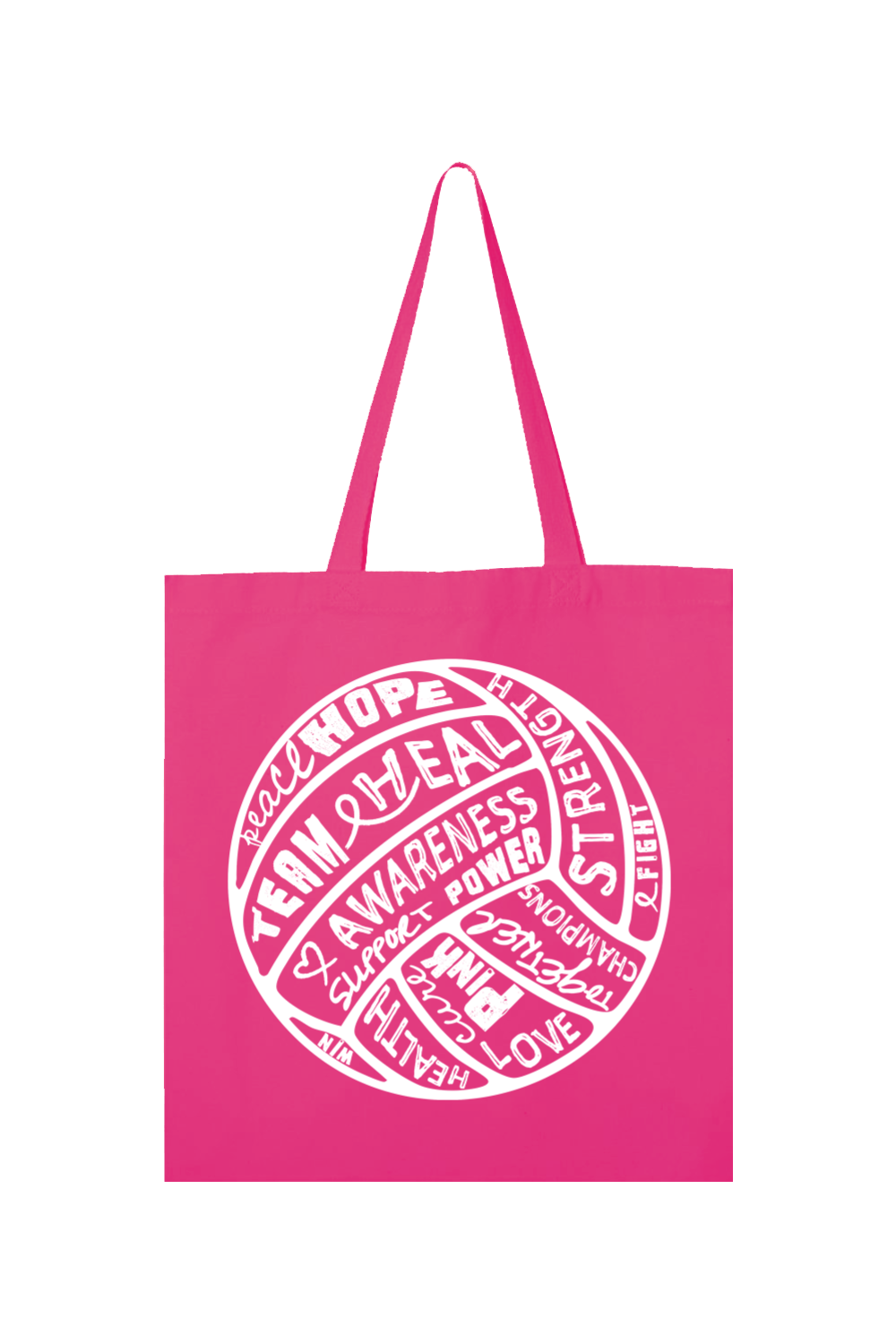 KAP7 Breast Cancer Awareness Pink Tote
