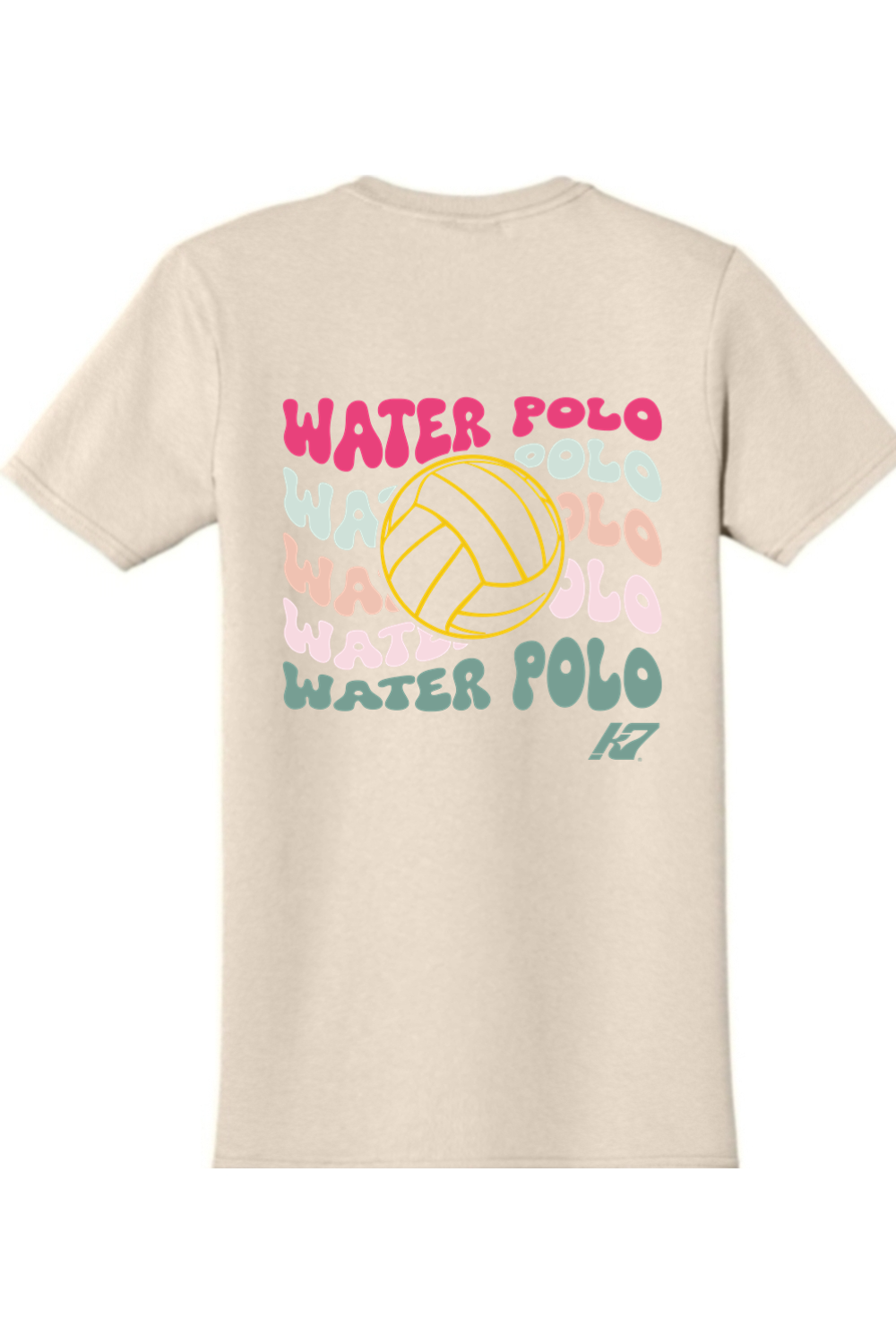 K7 Wavy Water Polo T-Shirt