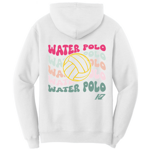 K7 Wavy Water Polo Hooded Sweatshirt
