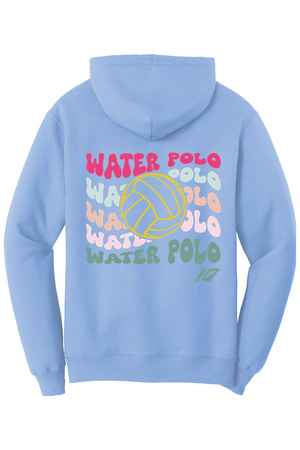 K7 Wavy Water Polo Hooded Sweatshirt