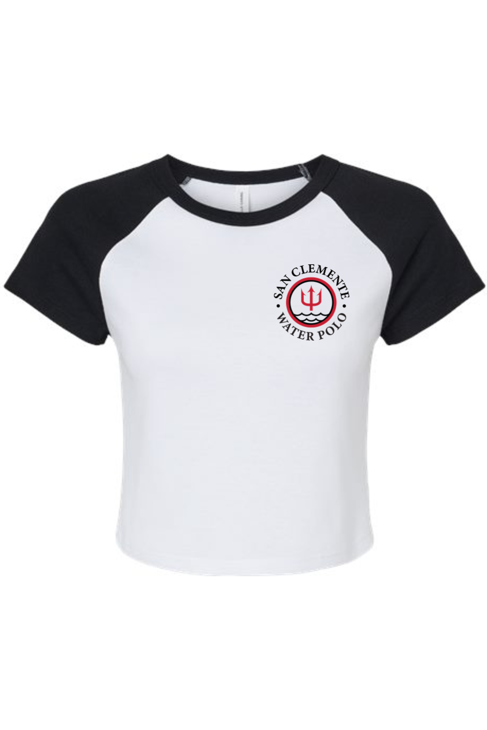 San Clemente WPC BELLA+CANVAS® Women’s Micro Rib Raglan Baby Tee