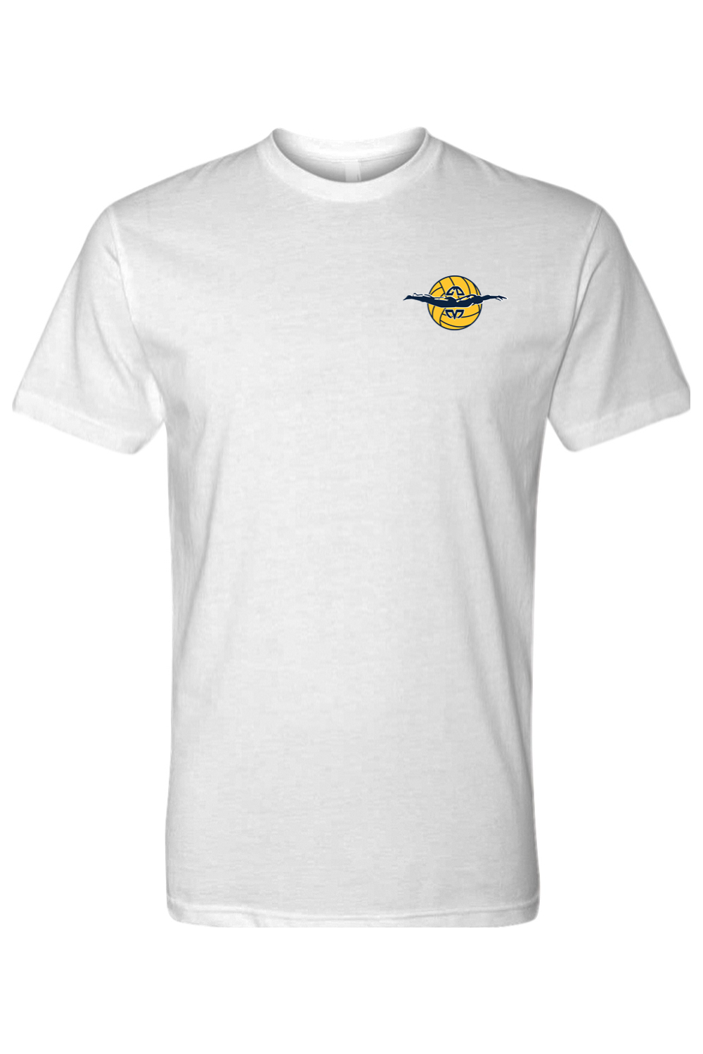 CDM POLO Next Level CVC Crew - White