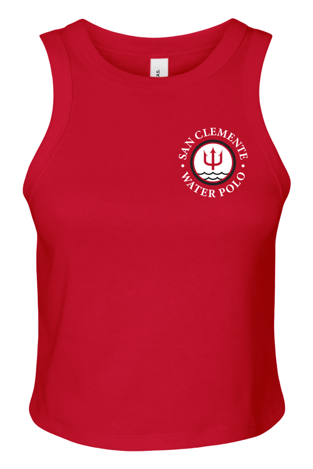 San Clemente WPC BELLA+CANVAS® Women’s Micro Rib Racer Tank