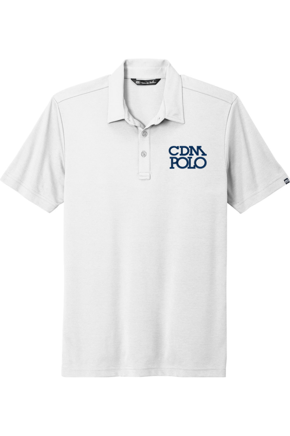 CDM HS TravisMathew GAME DAY Polo - White